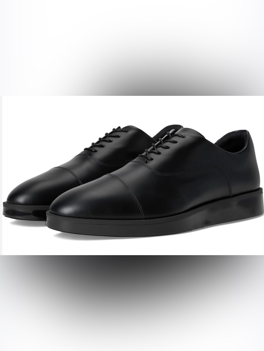 Classic Black Leather Derby Shoes - Timeless Lace-Up Oxfords